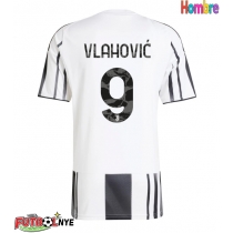Camiseta Juventus Dusan Vlahovic #9 Primera Equipación 2025-26 manga corta